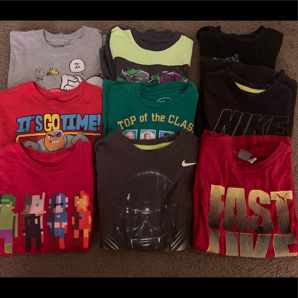 Boys Small 6/7 Short Sleeve Shirts